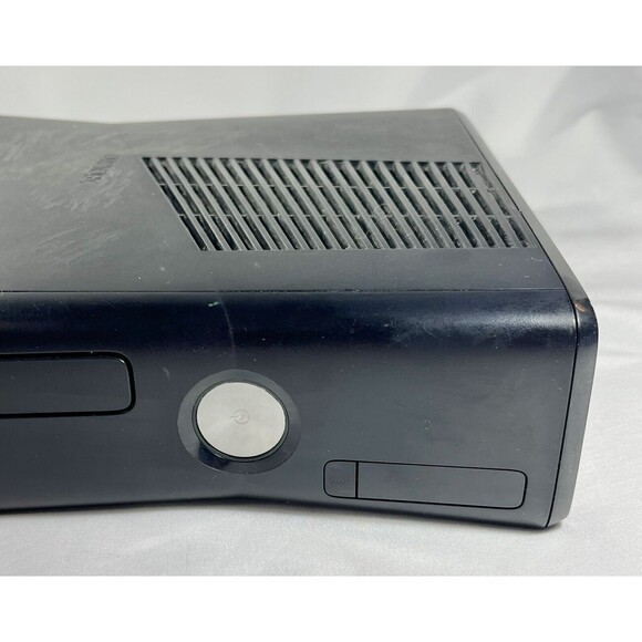 Xbox 360 Slim Black Console Kinect Bundle Tested NO Hard Drive - Picture 6 of 16